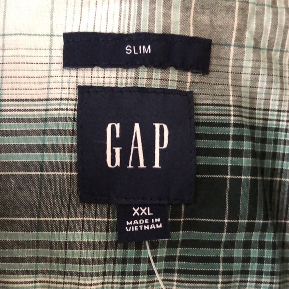 Gap mens short sleeve shirt Xxl - Picture 2 of 5